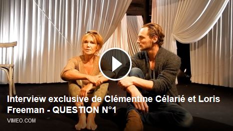 Clémentine Célarié et Loris Freeman, comment présenteriez vous le personnage qu'incarne votre partenaire?